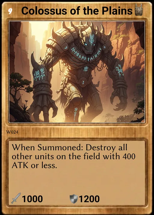 Colossus of the Plains